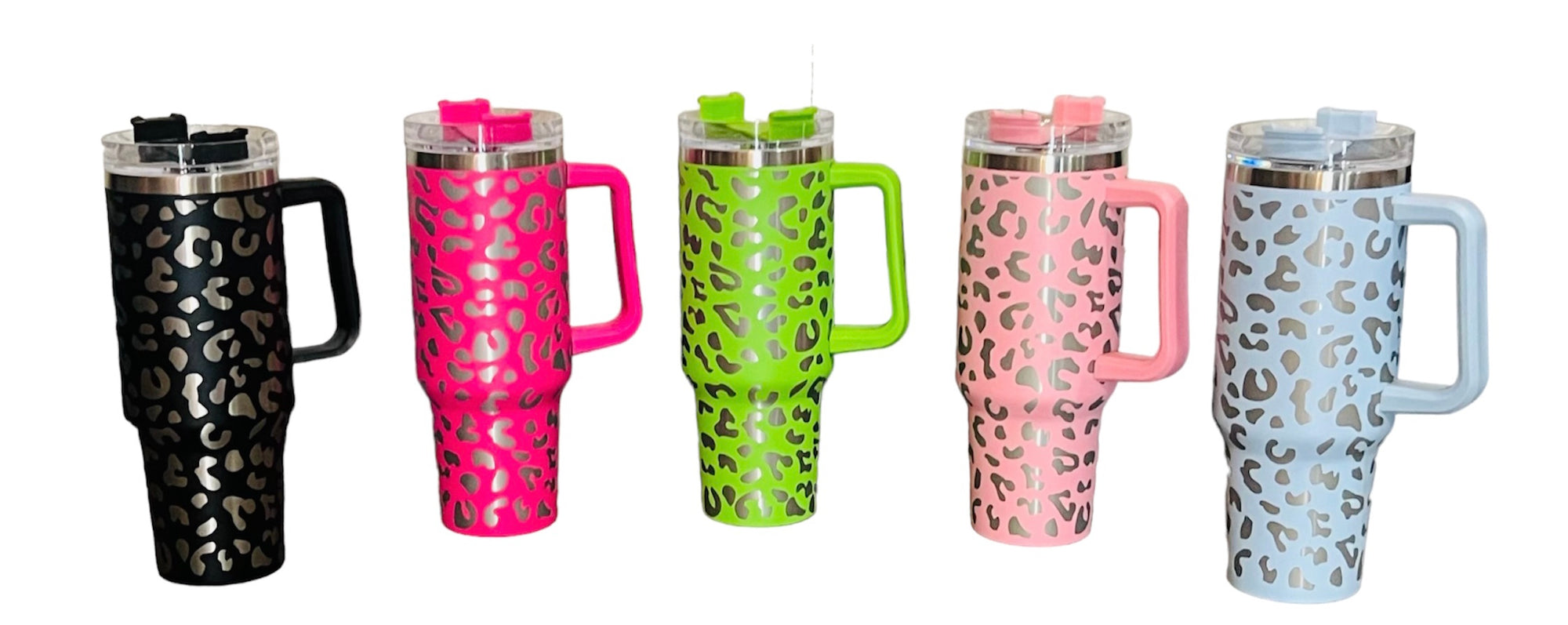 Travel Tumbler with handle and Straw