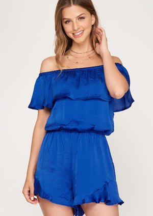 SATIN ROMPER