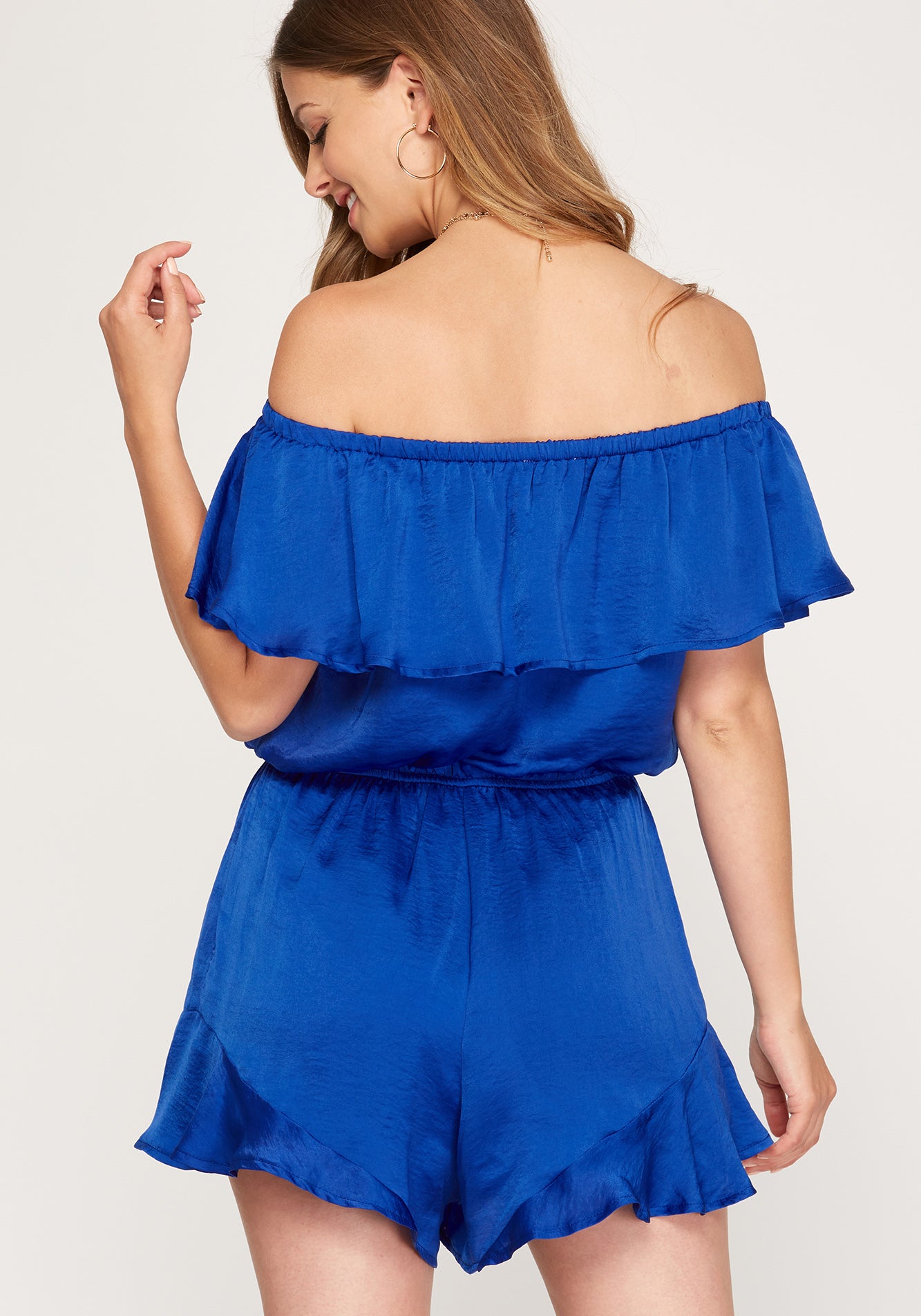 SATIN ROMPER