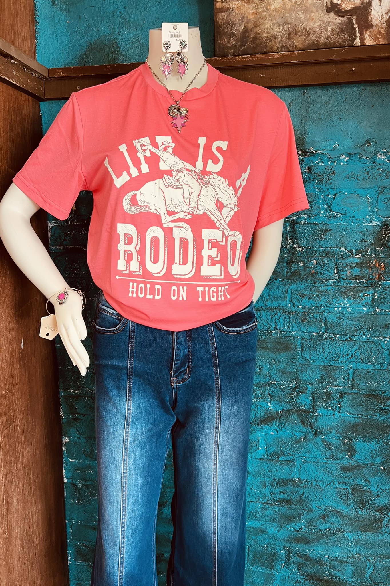 LIFE IS A RODEO TEE