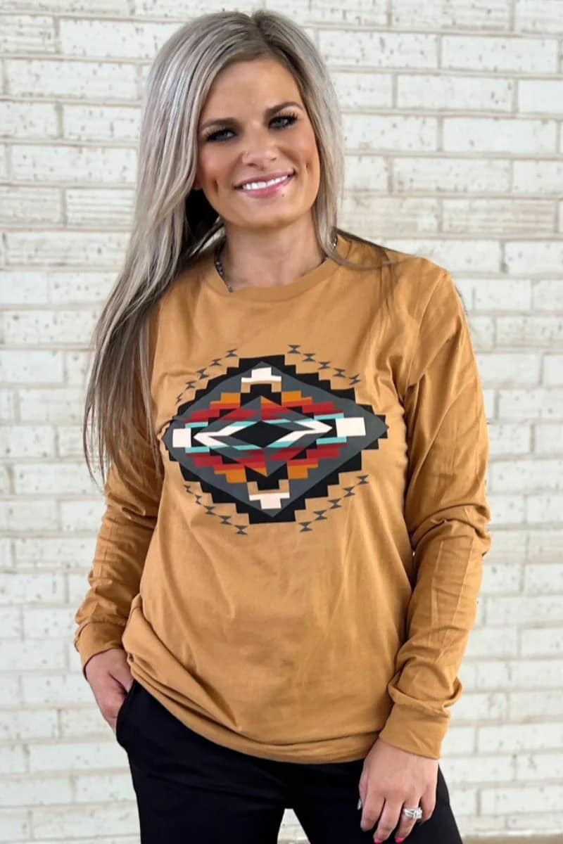 FALL SUNSET LONG SLEEVE TEE