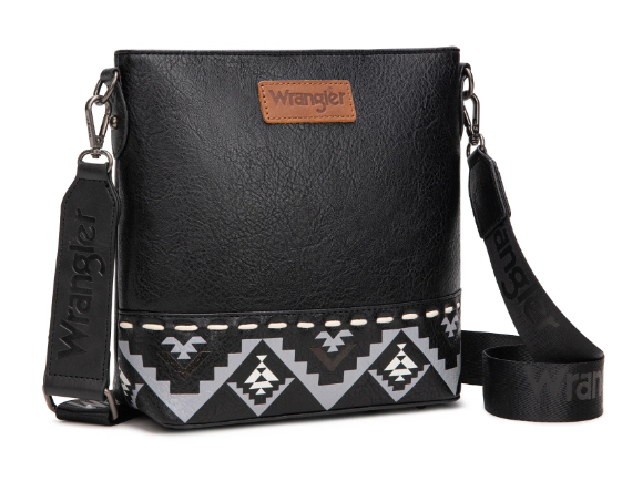 Wrangler Aztec Print Crossbody Bag