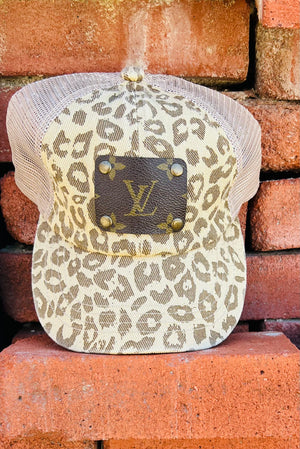 UPCYCLED LV DENIM CAP