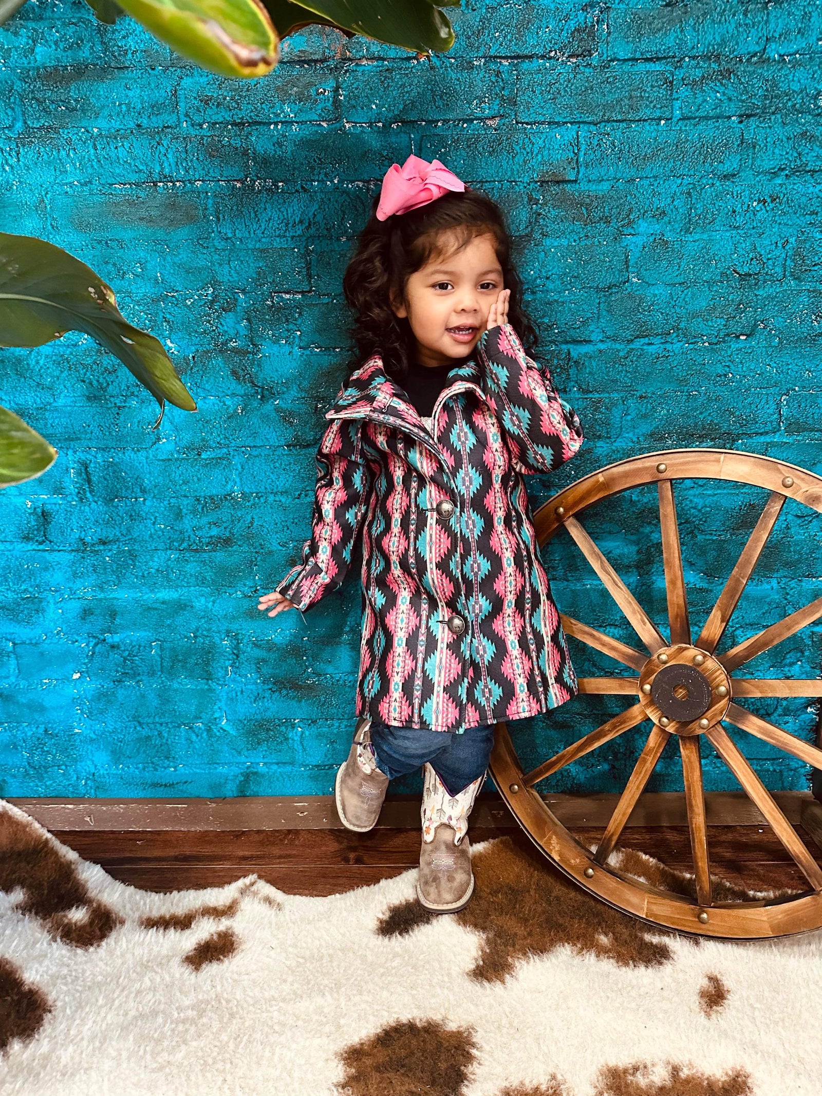 ARLINGTON AZTEC JACKET KIDS