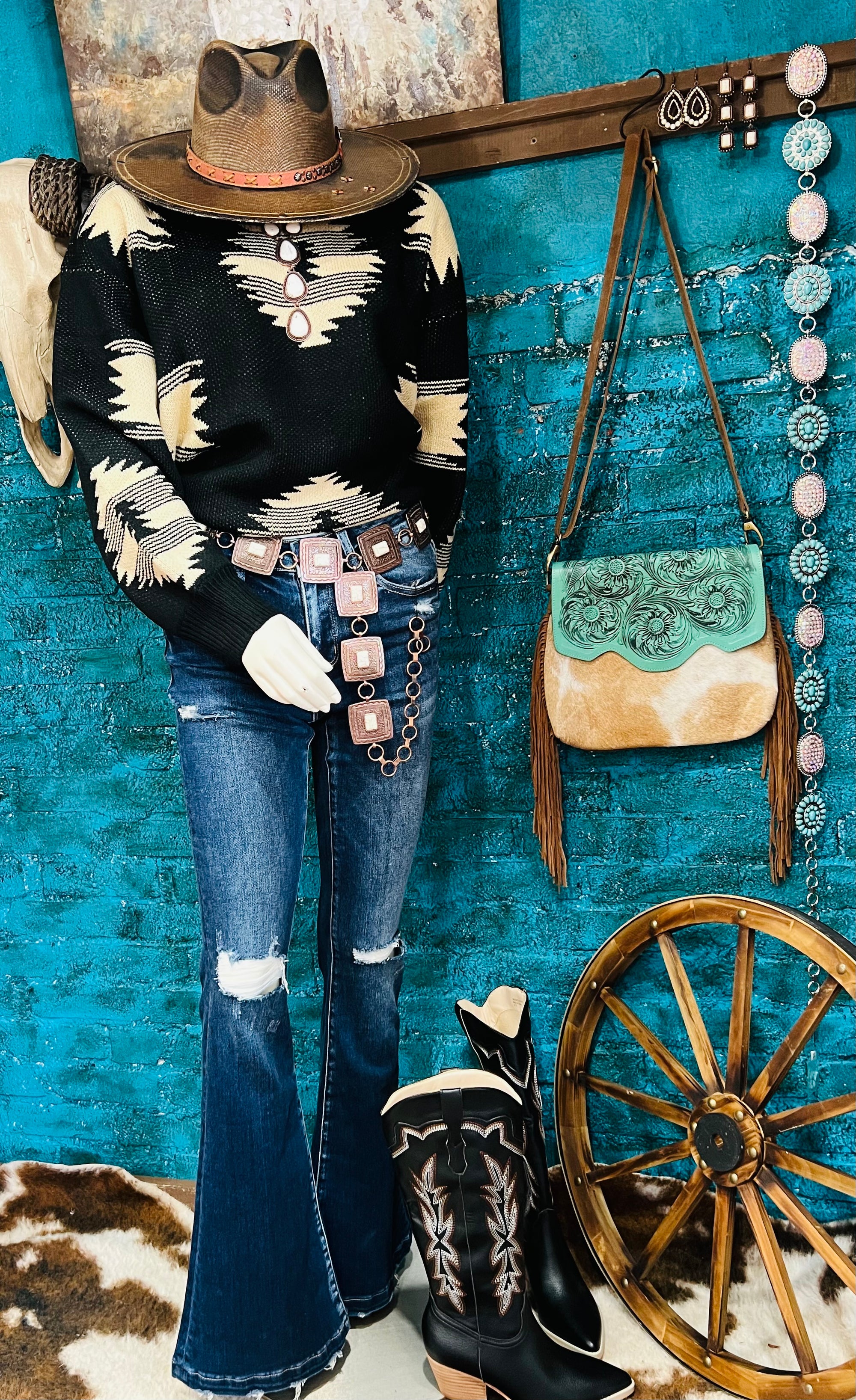 Paint it Aztec Sweater