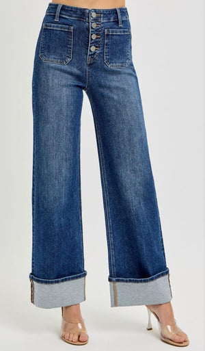 High Rise Ankle Jeans