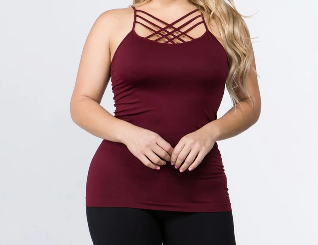 Triple Straps Basic Tank