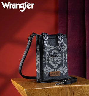 Wrangler Southwestern Print Clutch/Wallet/Crossbody