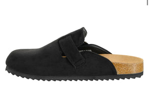 Corky's One for the Books Shoes in Black Faux Suede