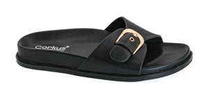 Corky's Passport Black Sandals