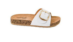 Corky's Road Trip Slide Sandals *IVORY