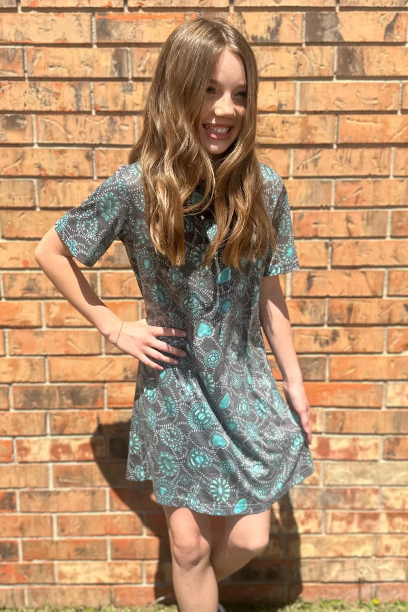 Navajo Country Dress Kids