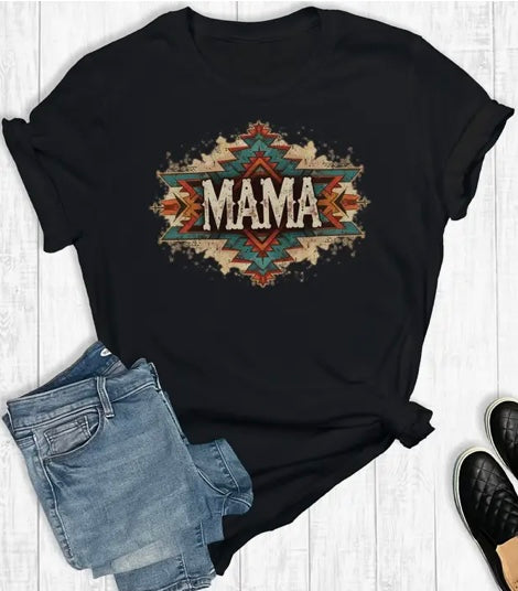 Western Aztec MAMA Tee
