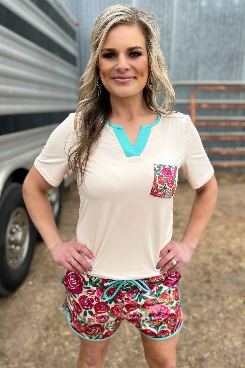 Thrive And Flourish Shorts Long