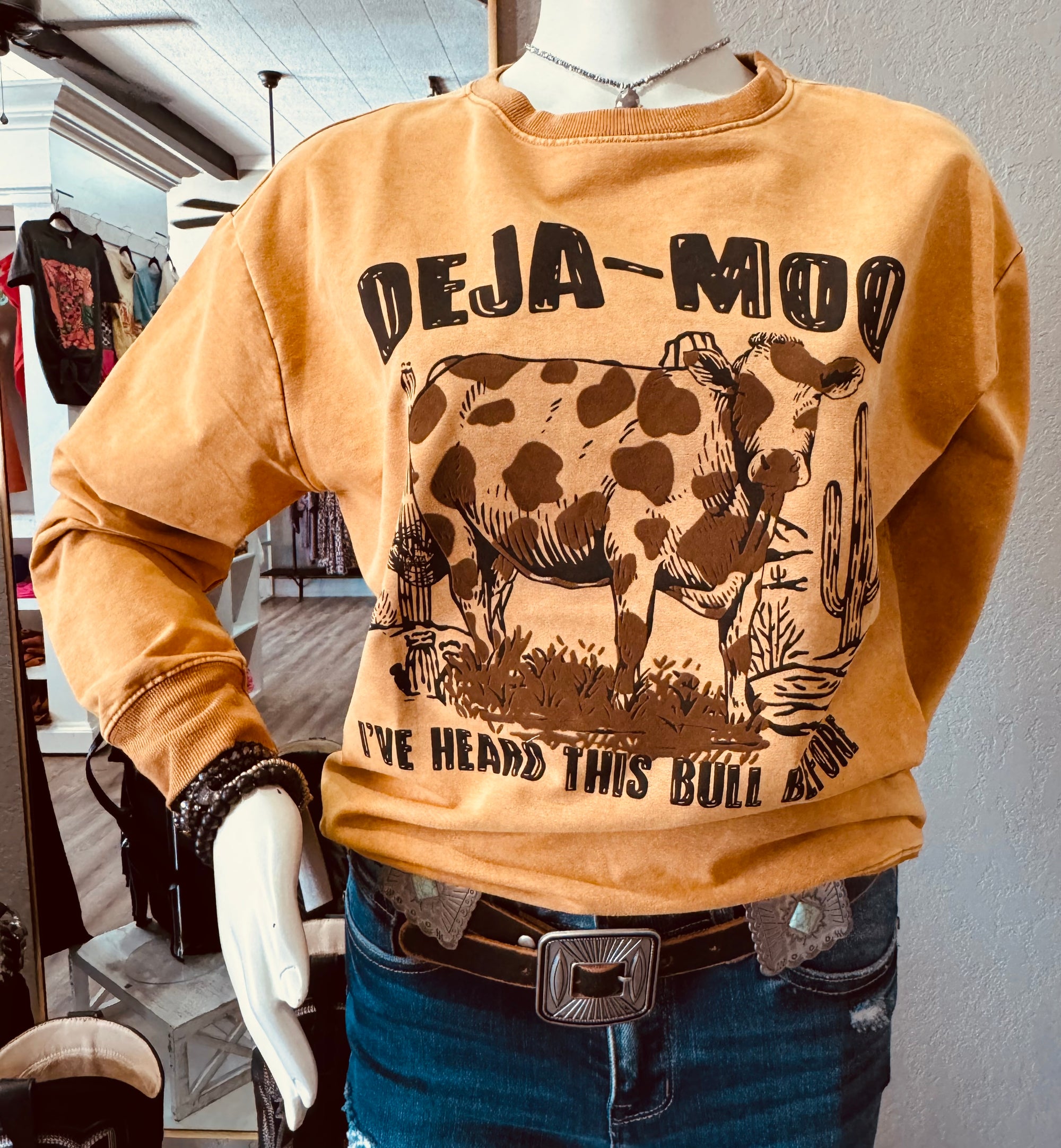 Deja Moo Sweatshirt