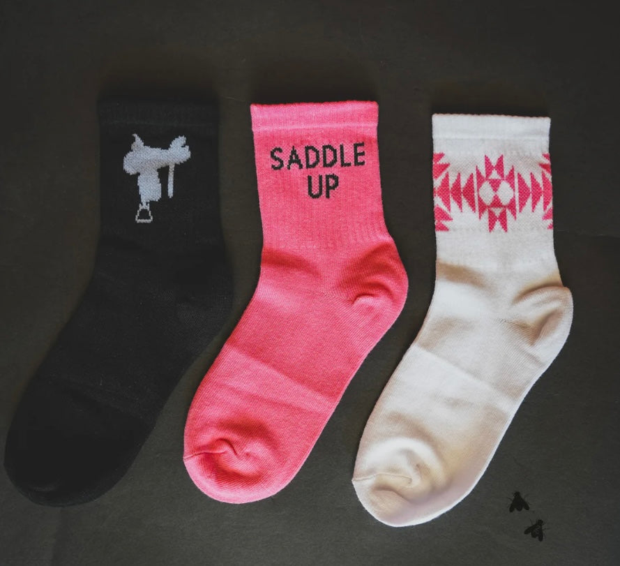 SOCK 'EM SILLY *SADDLE POP KIDS