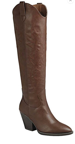 Brown Western Boots