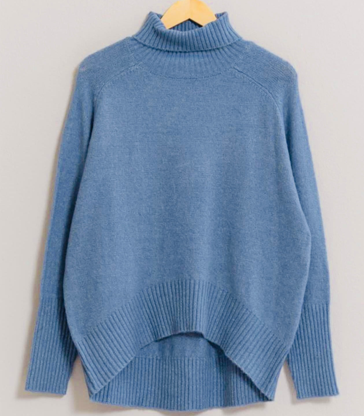 Turtleneck Long Sleeve Sweater
