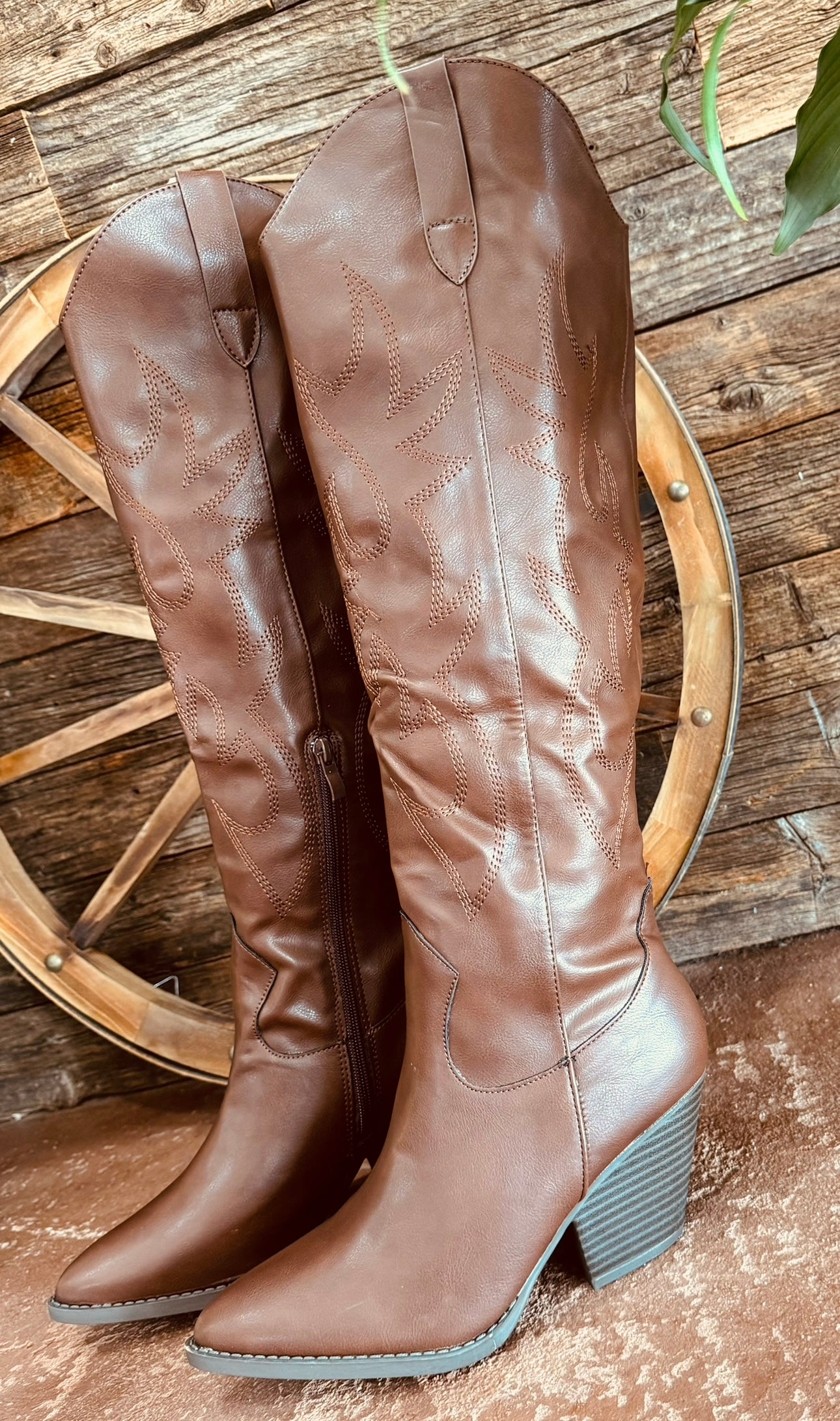 Brown Western Boots