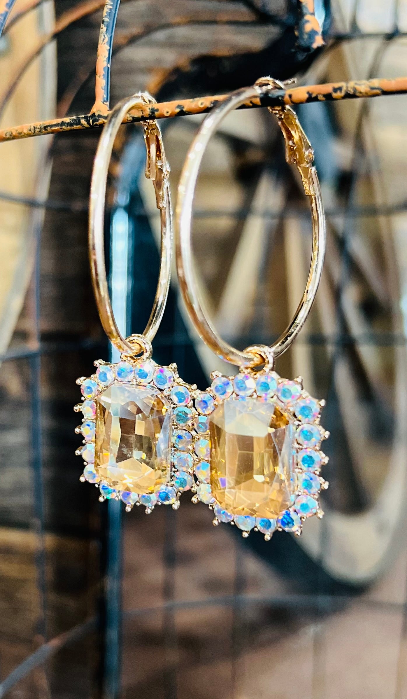 CRYSTAL EARRINGS