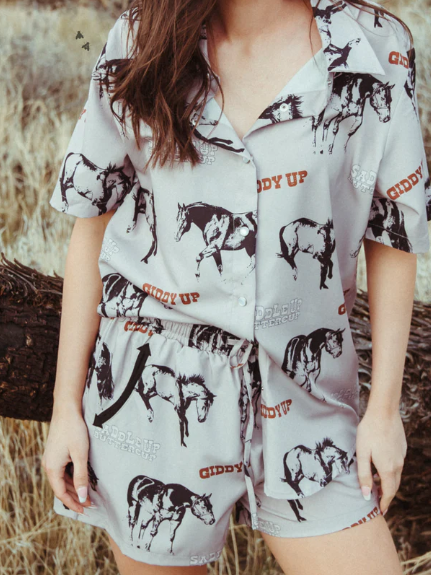 SADDLE UP BUTTERCUP SHORTS