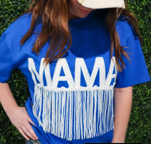 MAMA FRINGE TEE