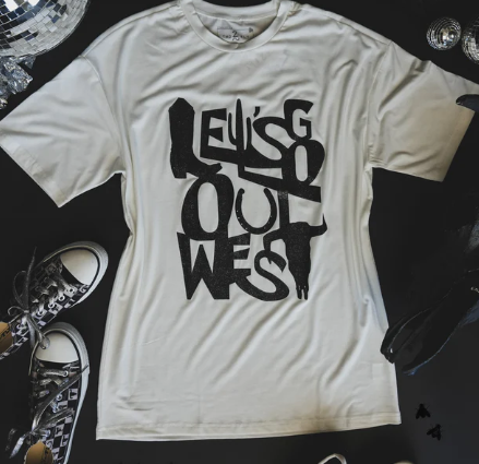 LETS GO OUT WEST TEE