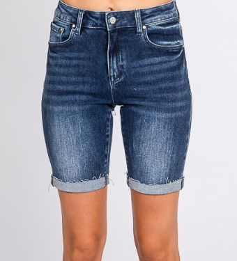 HIGH RISE BERMUDA W/ CUFF