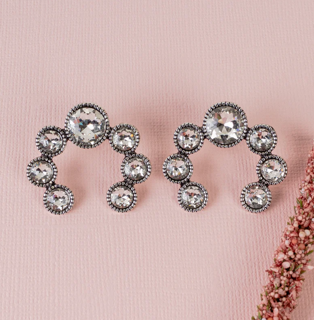 Crystal Rhinestone Earrings