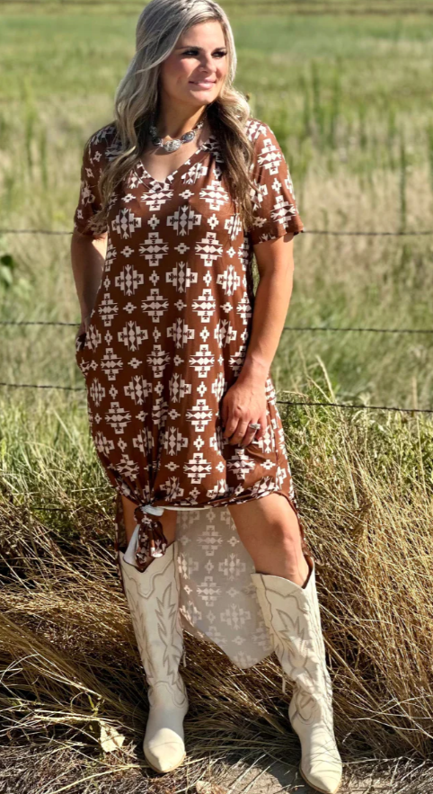 Meet Me In Wyoming Maxi Dress