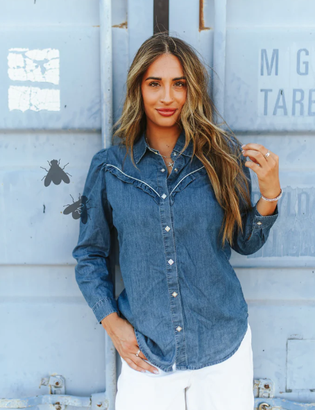 ROWDY RUFFLES L/S DARK