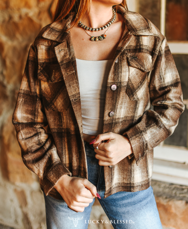 FLANNEL WESTERN YOKE JACKET
