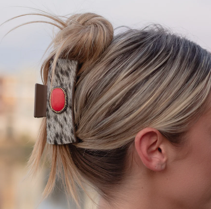 SQUASH BLOSSOM CLAW CLIP