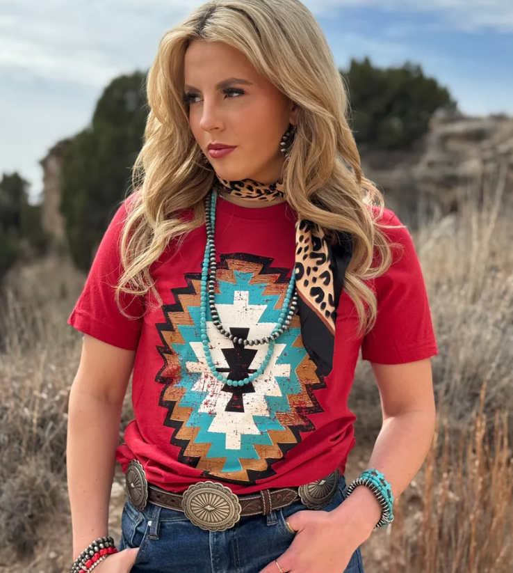 CHEYENNE AZTEC TEE