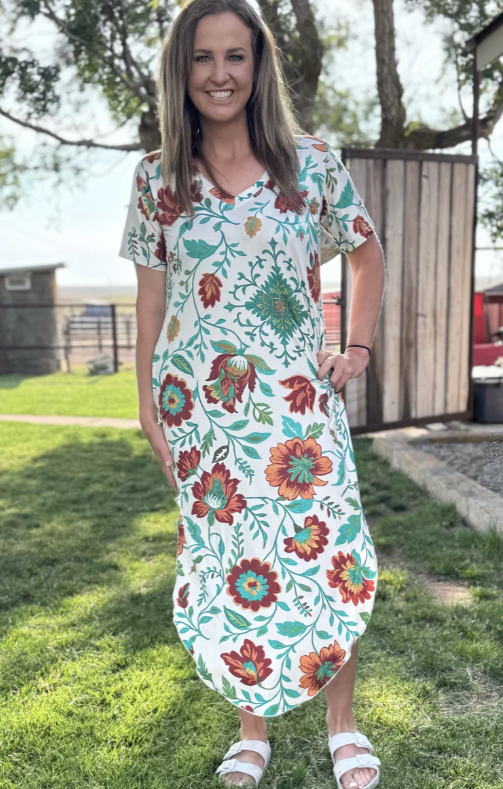 GOLDEN PRAIRIE MAXI DRESS
