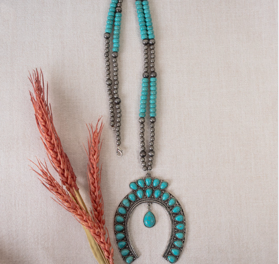 SQUASH BLOSSOM NECKLACE