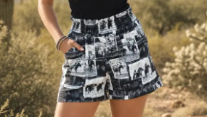 Western Rodeo Shorts