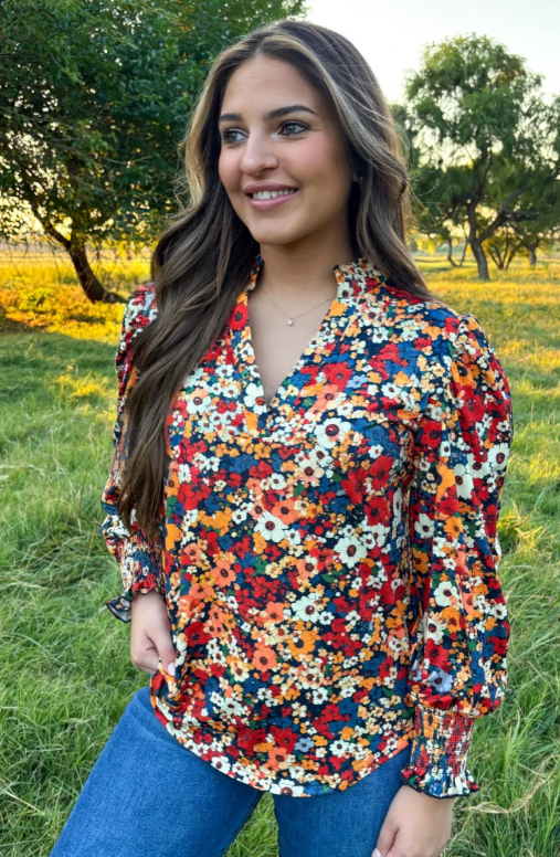 SUNSET GARDEN TOP