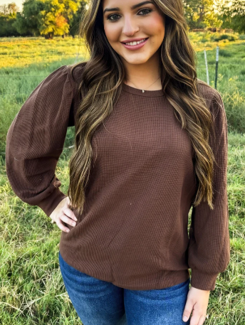 Prairie Classic Top - Brown