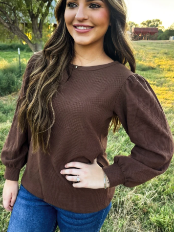 Prairie Classic Top - Brown