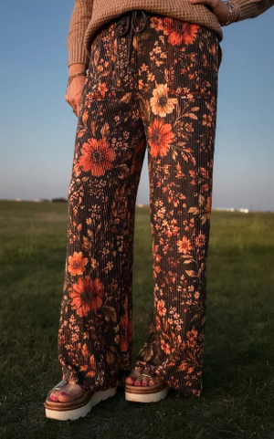 Amber Blossom Pants