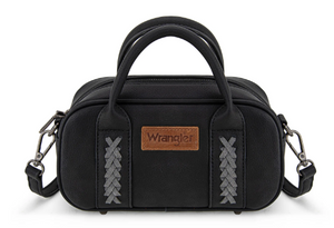 Wrangler Whipstitch Collection Mini Satchel/Crossbody Bag