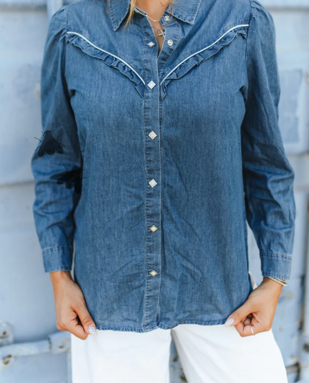 ROWDY RUFFLES L/S DARK