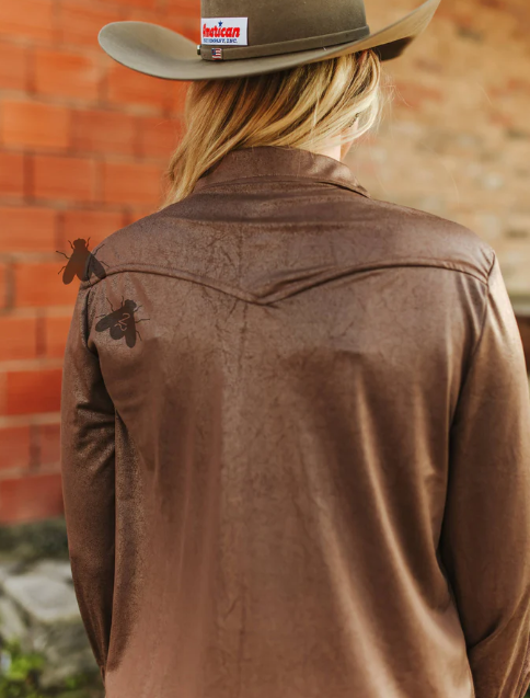 LEATHER LUX CHOCOLATE