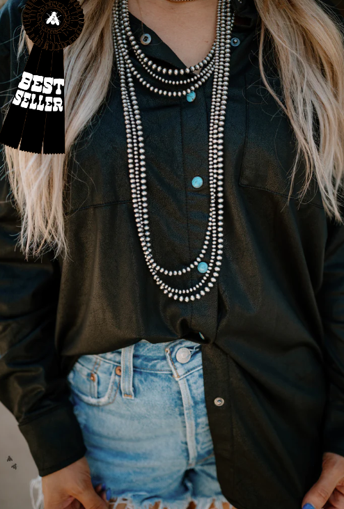 LEATHER LUX MIDNIGHT