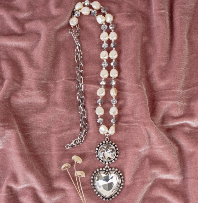 Crystal Heart Necklace