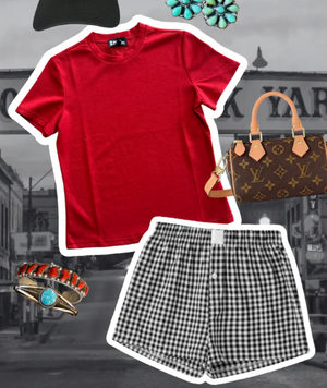 CLOUD BASIC SNUG TEE *ROJO