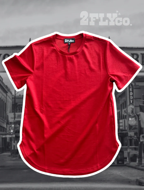 CLOUD BASIC FREE TEE *ROJO