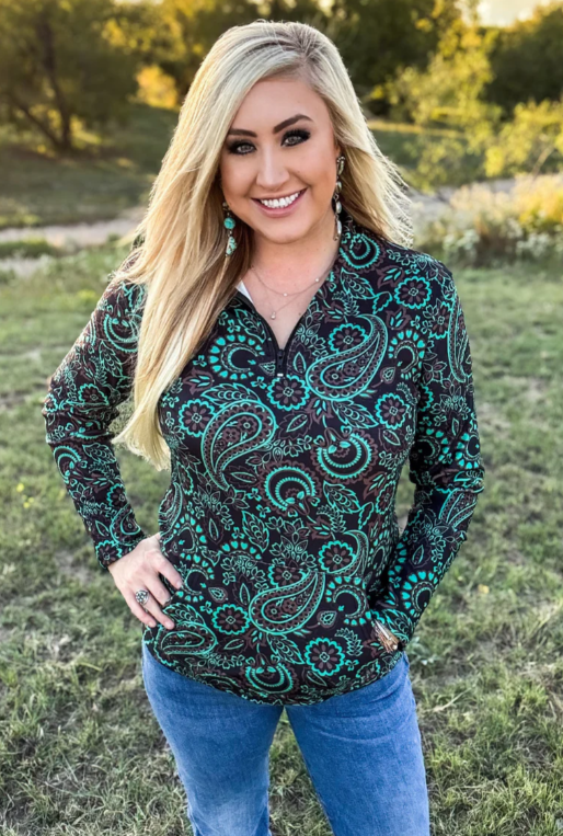 PAISLEY RANGE PULLOVER