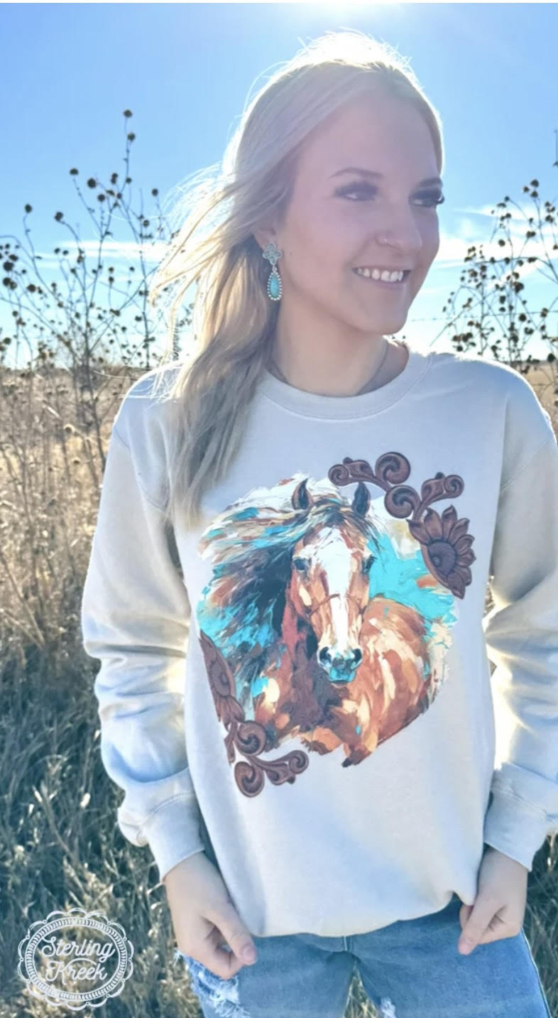 PAINTED PONY SWEATER